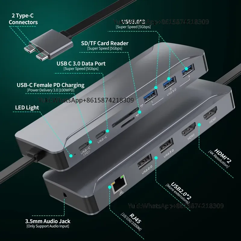 Hot Selling Dual Display Scree - Usb Hub 评论和价格