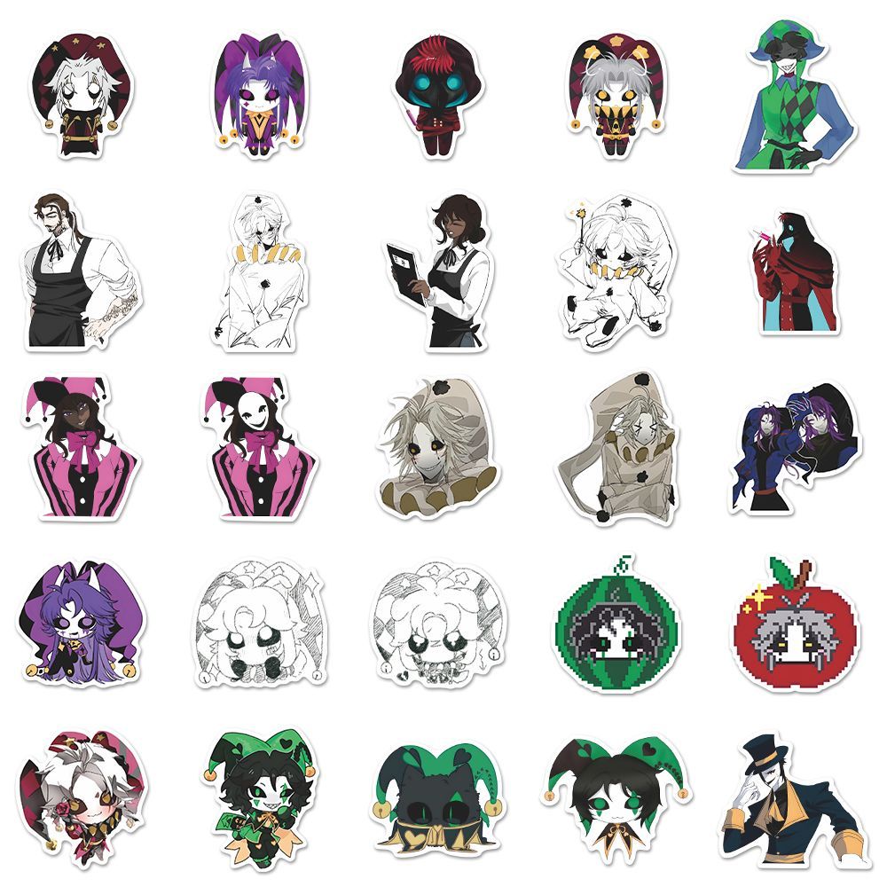 73PCS The Freak Circus Pierrot - Laptop Original Accessories 评论和价格