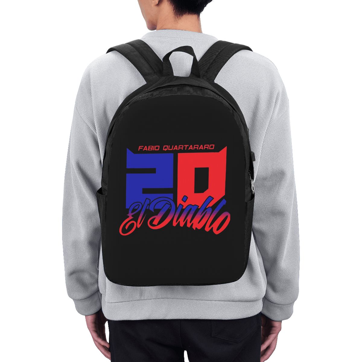 Fabio Quartararo El Diablo Num - Laptop Bag 评论和价格