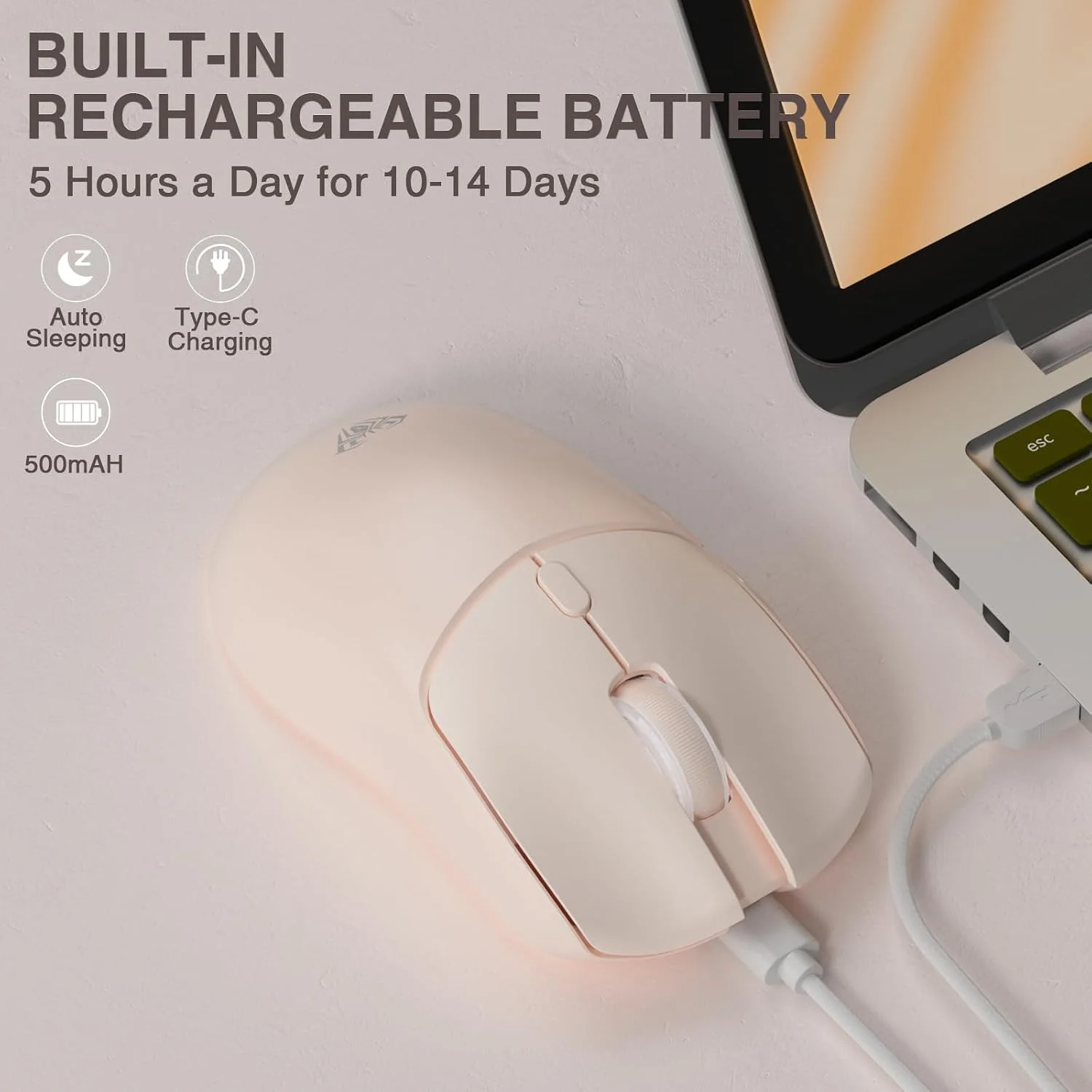 AULA SC580X Tri-mode Wireless  - Laptop Mouse 评论和价格