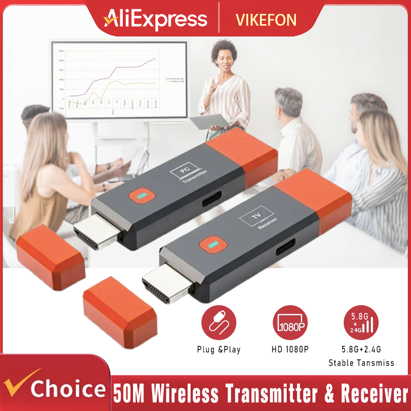 50M Wireless Transmission Vide - Hdmi Cable 评论和价格