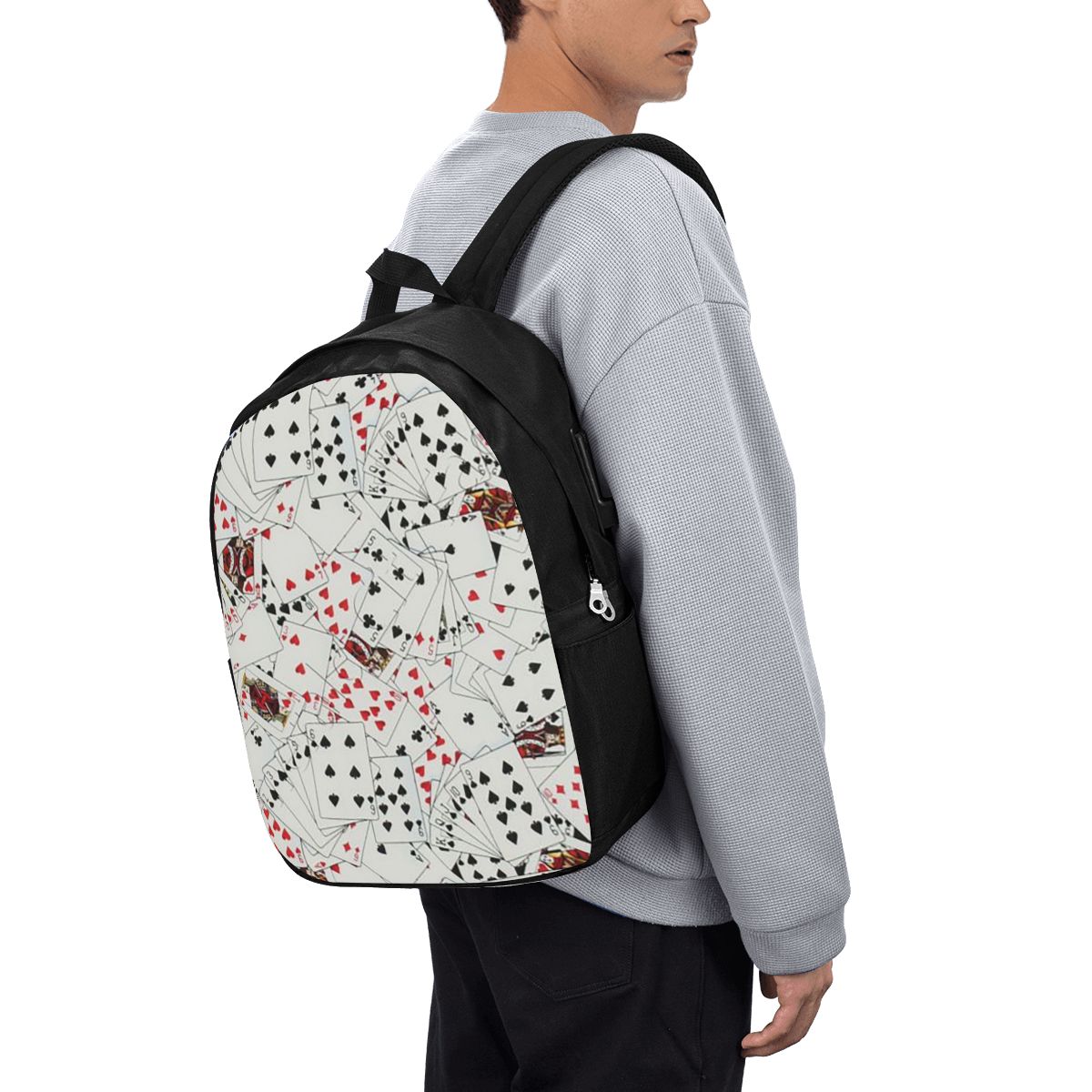 Playing Cards Poker Print Back - Laptop Bag 评论和价格