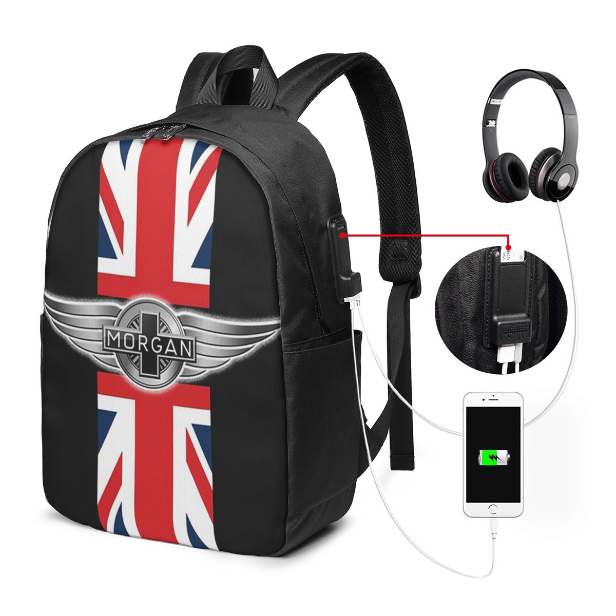 Morgan Motor Car Company Backp - Laptop Bag 评论和价格