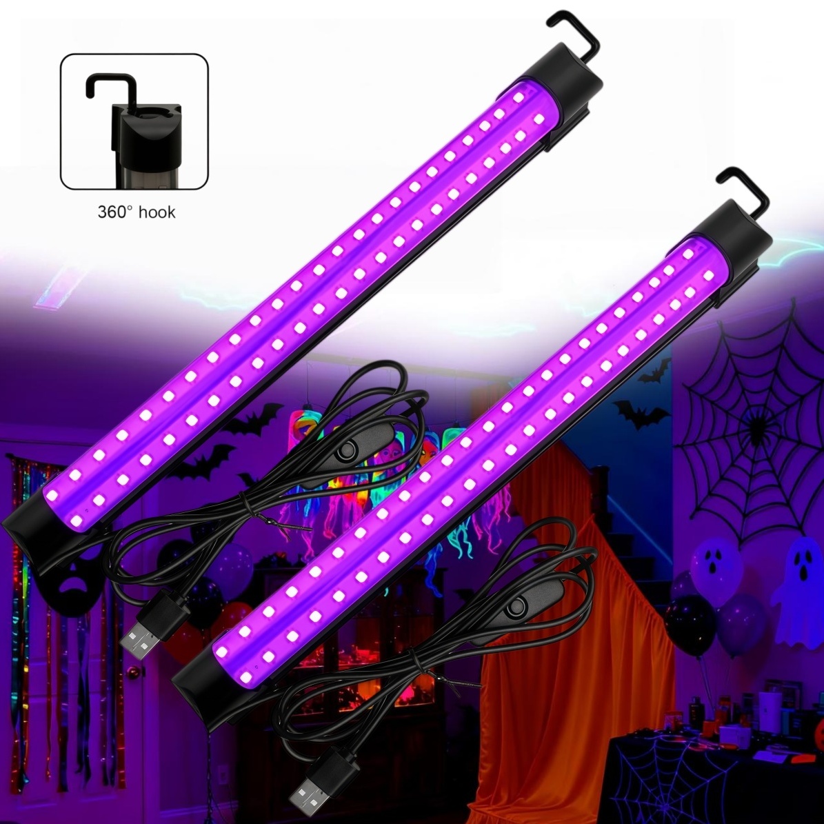 Black Light Tube 5W/10W USB  P - Usb Hub 评论和价格
