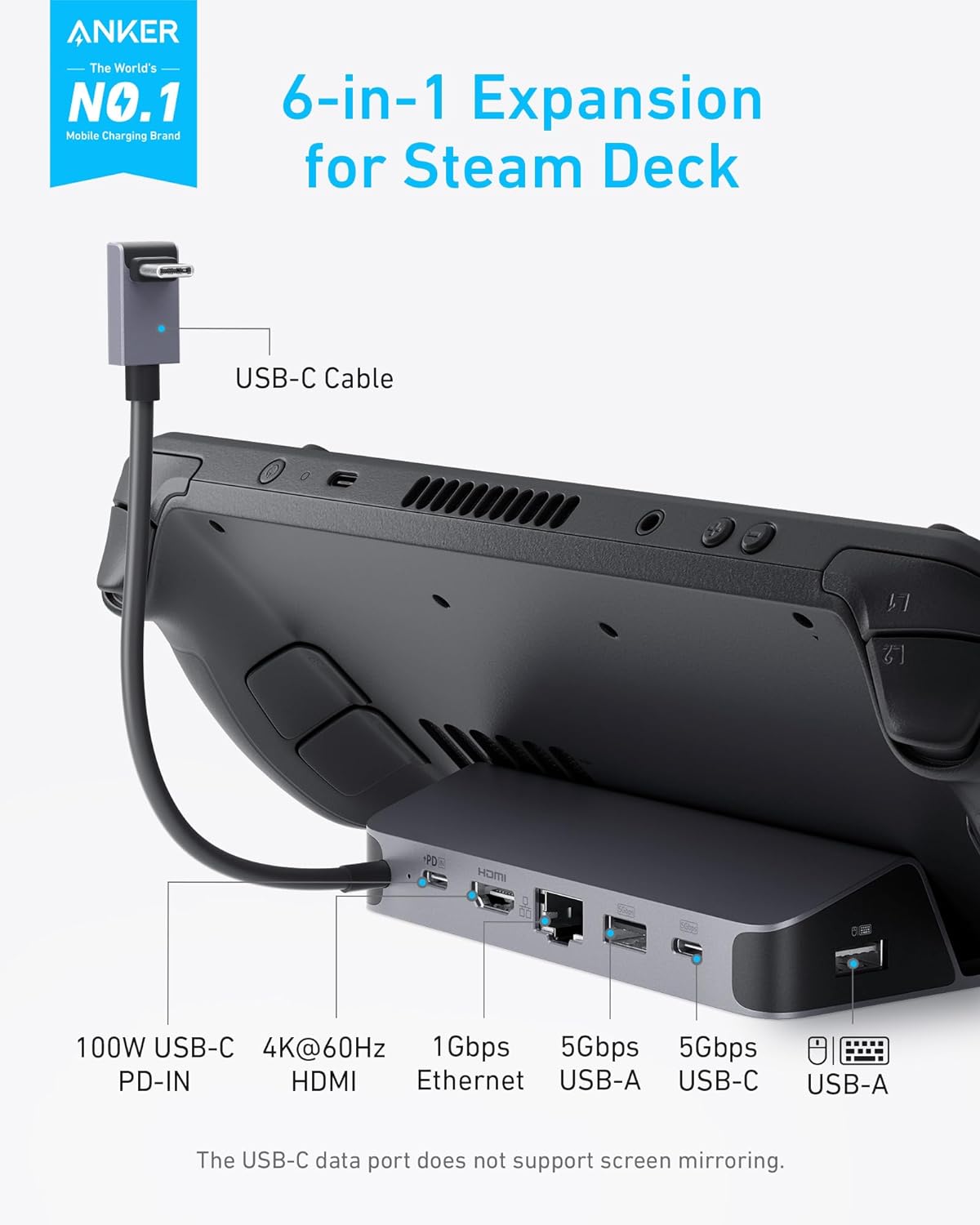 Anker Charging Station for Ste - Usb Hub 评论和价格
