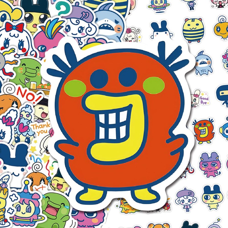 Japanese Tamagotchi Stickers E - Laptop Original Accessories 评论和价格