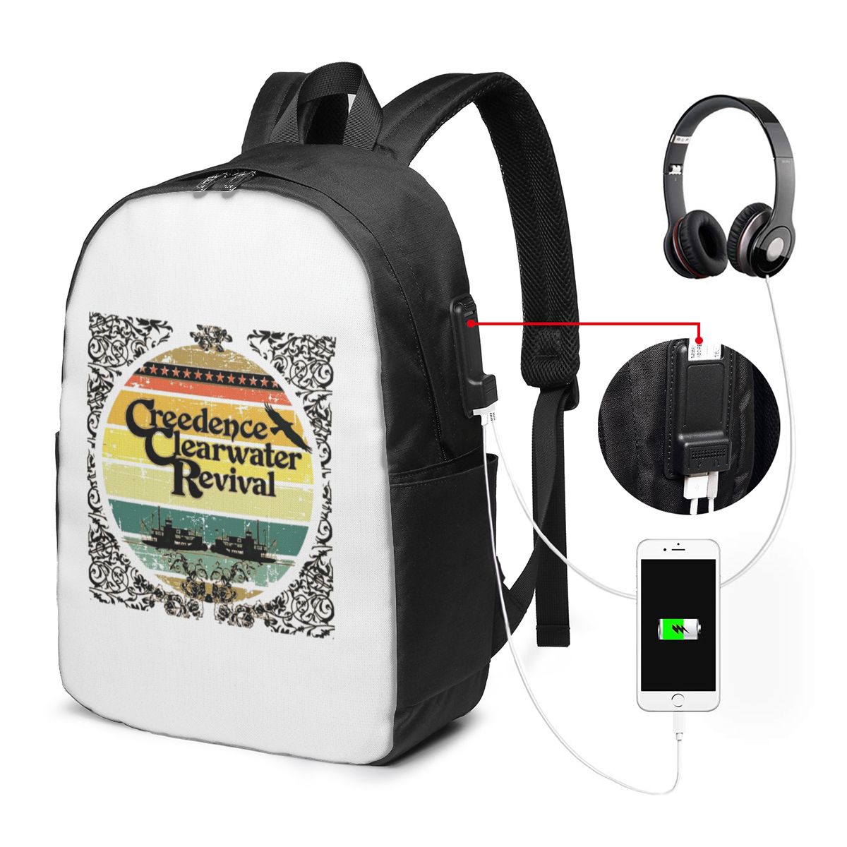 Creedence Clearwater Revival R - Laptop Bag 评论和价格