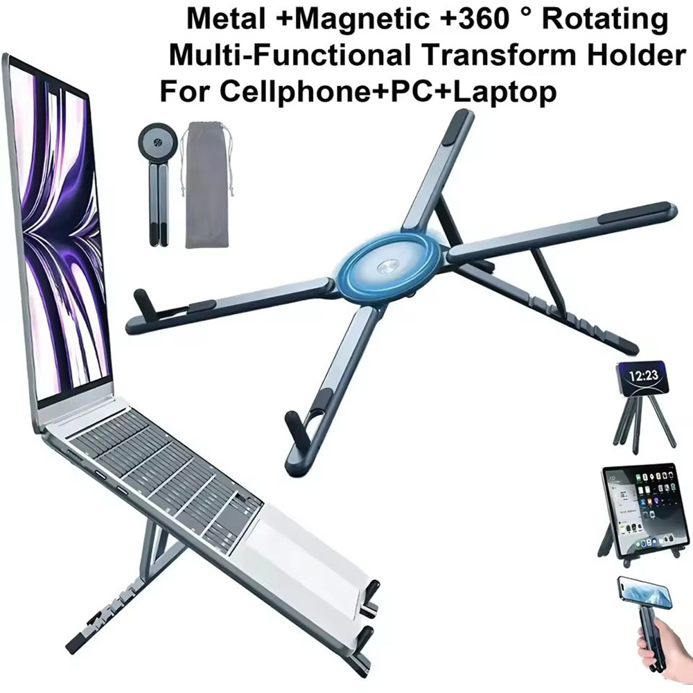Portable Magnetic Phone Holder - Laptop Stand 评论和价格