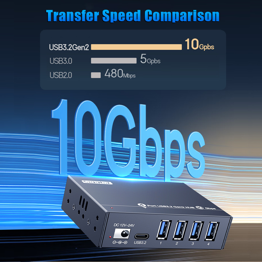 A-4U32M1 4 Port USB 3.0 Hub 10 - Usb Hub 评论和价格